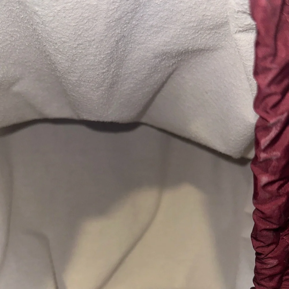 Charles River Apparel Maroon and White Jacket